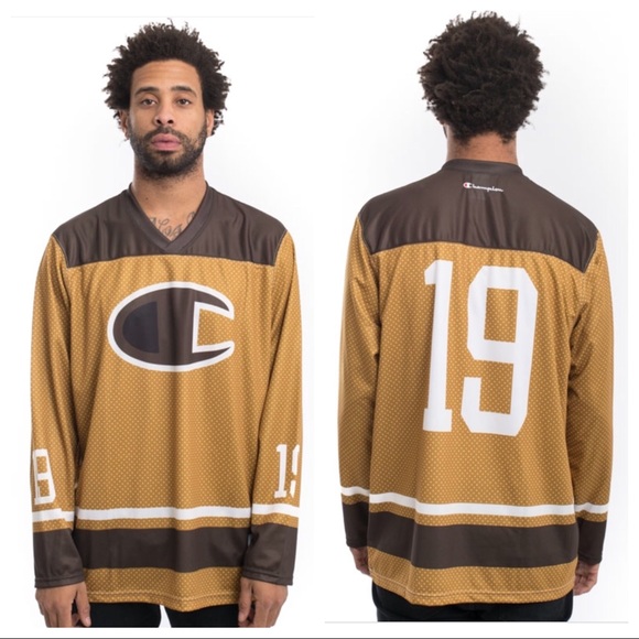 champion life men's hockey jersey